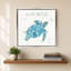 «Deep Sea IV» par Anne Tavoletti - Impression sur toile-130879916-130879917