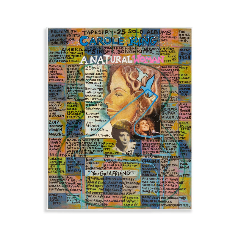 «Carole King Collage» par Sabin