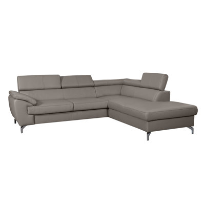 Brookhurst Leather Corner Sofabed