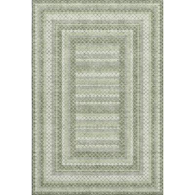 Premium Machine Washable Ansley Geometric Rug
