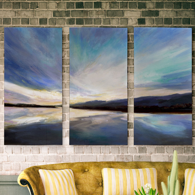 « salt flats i », impression multi-pièces sur toile, H 24 po x l 36 po x P 1,5 po