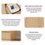 Commode de rangement verticale à 5 tiroirs: rangement compact pour la maison-1101302938