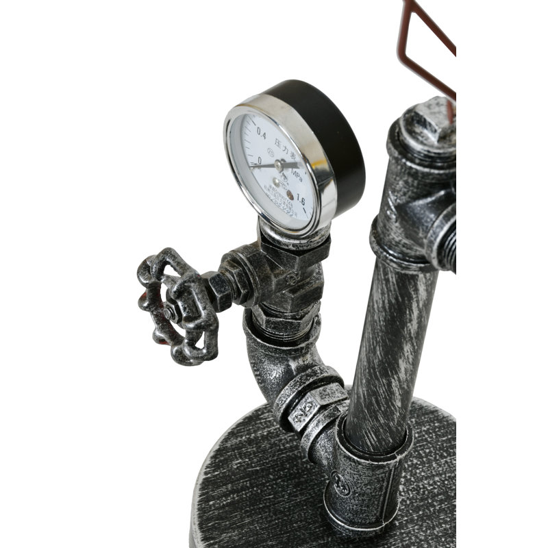 Lampe à pression en acier