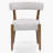 Cindina Mid-Century Modern Dining Chairs Beige Fabric Upholstered Wood Frame Kitchen Chairs-1541891202