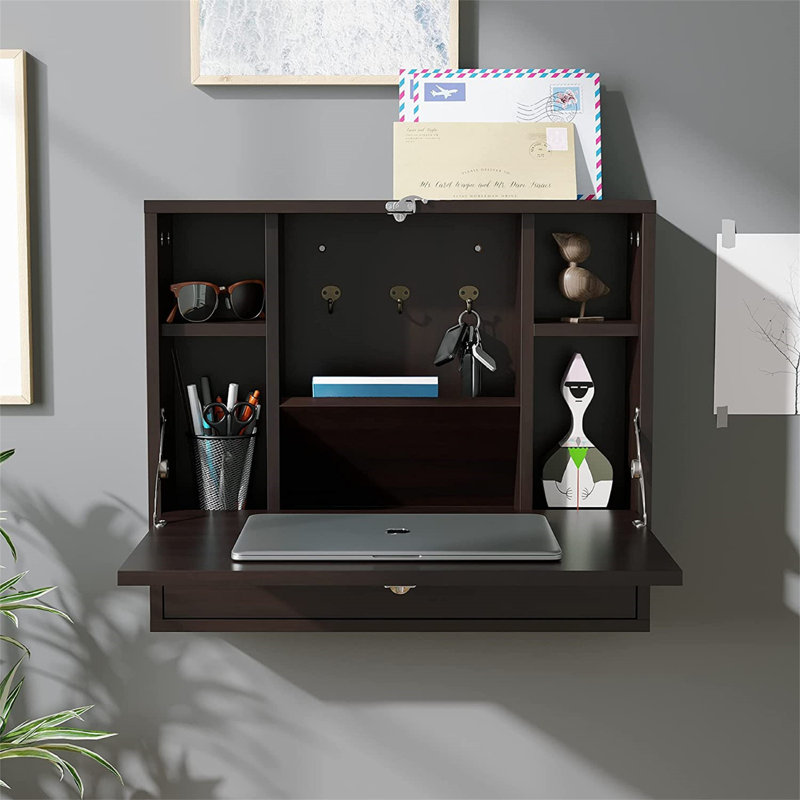 Bureau flottant peu encombrant
