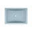 Cabrillo NativeStone Concrete Rectangular Undermount Bathroom Sink-97563500