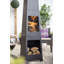 Square Steel Chimnea