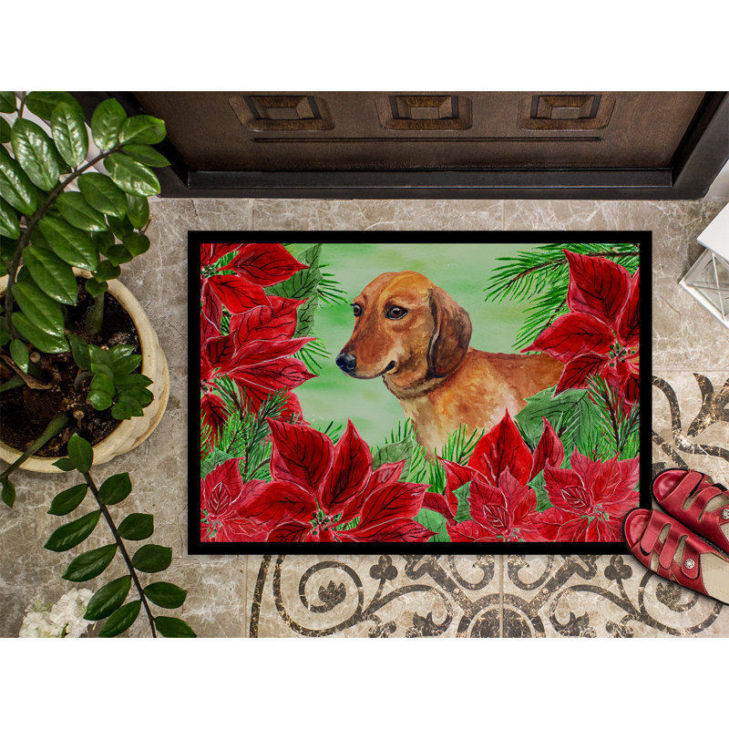 Non-Slip Outdoor Doormat, Rectangle 1'6" x 2'3"