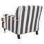 Élégant fauteuil d'appoint rembourré avec pieds en bouleau, finition espresso et rembourrage en mousse pour n'importe quelle pièce-6476262