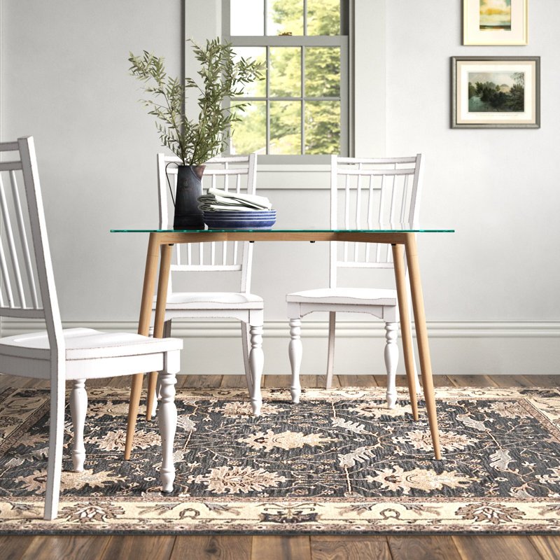 Aryes Glass Top Dining Table