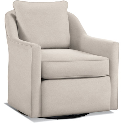 Leighton Upholstered Swivel Armchair