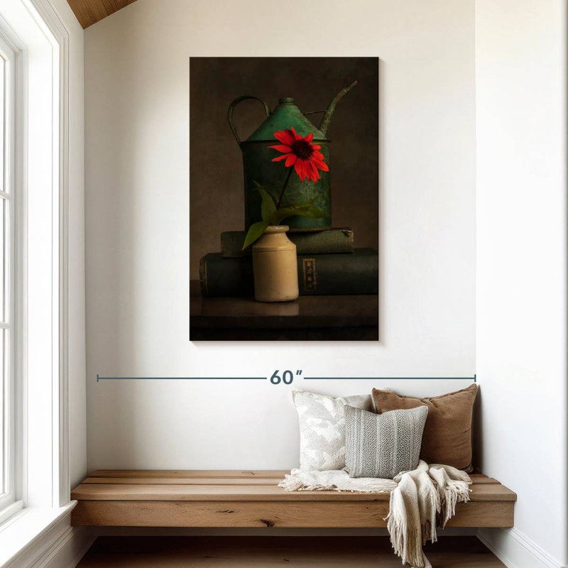 Harnek Rustic Red Coneflower, 45" H x 30" W