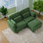 Canapé modulaire compact en chenille verte pour la maison