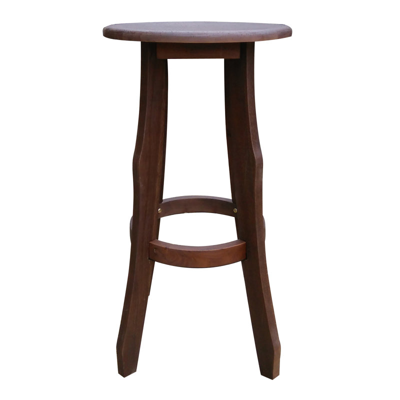 Tabouret de bar Rockridge, Marron foncé