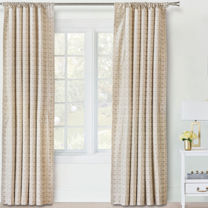 Halo Room Darkening Curtain, 96" W x 84" L