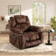Fauteuil inclinable électrique lève-personne surdimensionné de 40,16 po avec massage et chauffage, deux porte-gobelets et port USB-1851750221