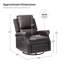 Fauteuil inclinable manuel traditionnel Philip-1886050253