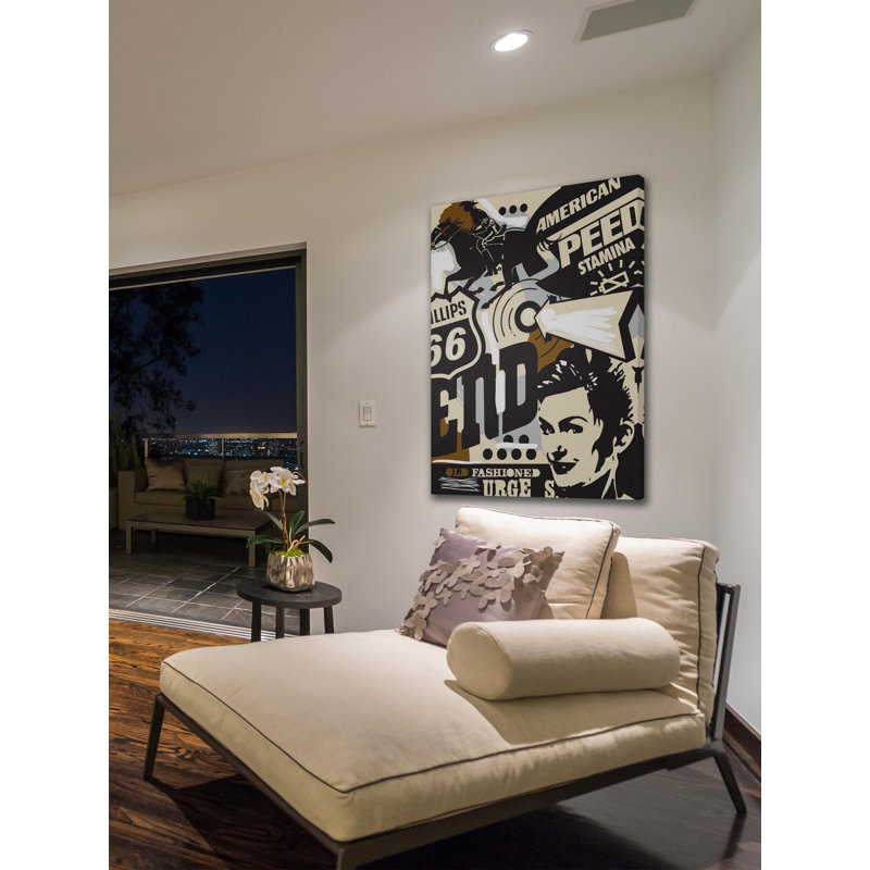 Urges - Wrapped Canvas Print, 76 cm H x 51 cm W x 4 cm D