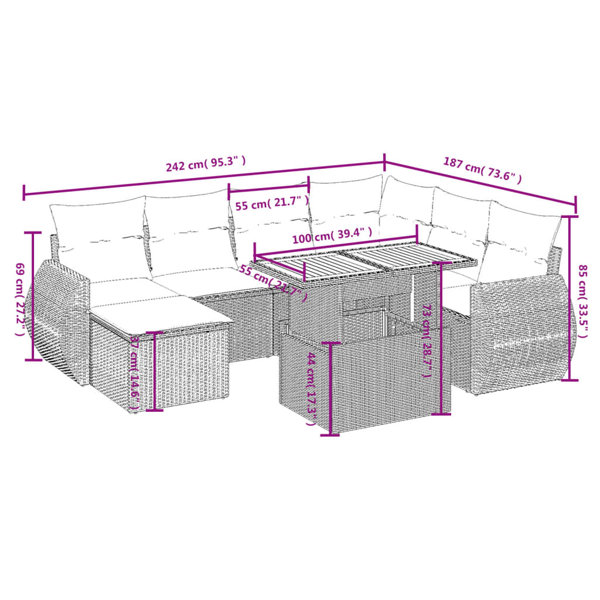 Dimensions du produit