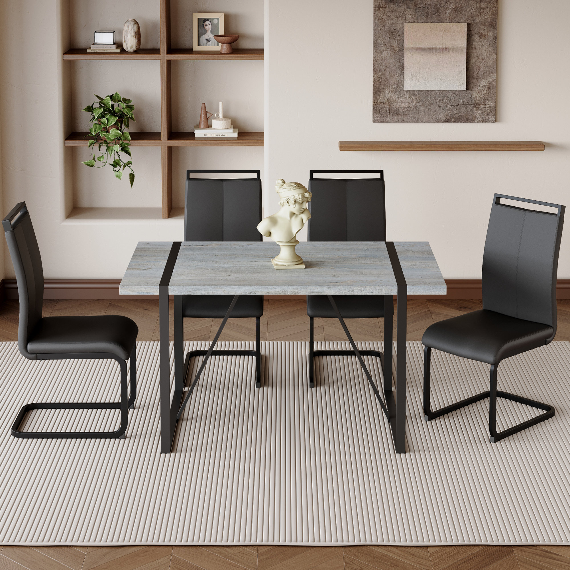 Picture of 10 Minimalist Dining Room Ideas So You Can Dine Without Clutter