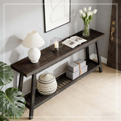 2-Tier Sofa Table,Console Table,Side Table