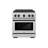 ZLINE Autograph 36 in. Black Stainless Paramount Gas Range with 6 DuoPro Burners w/ Bronze Accents-124966729-124966742-124966765