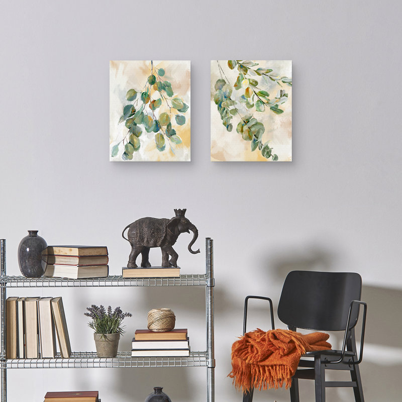 " Eucalyptus I-II " 2 - Pieces