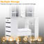 Burgwell Dressing Table with Mirror-605592497