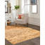 Tapis beige et brun clair Finest Peshawar Ziegler 9 pi 10 po x 9 pi 6 po