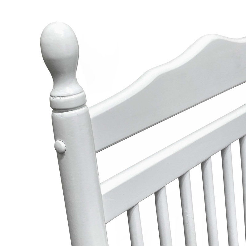 Fauteuil à bascule Balcony Porche, Blanc