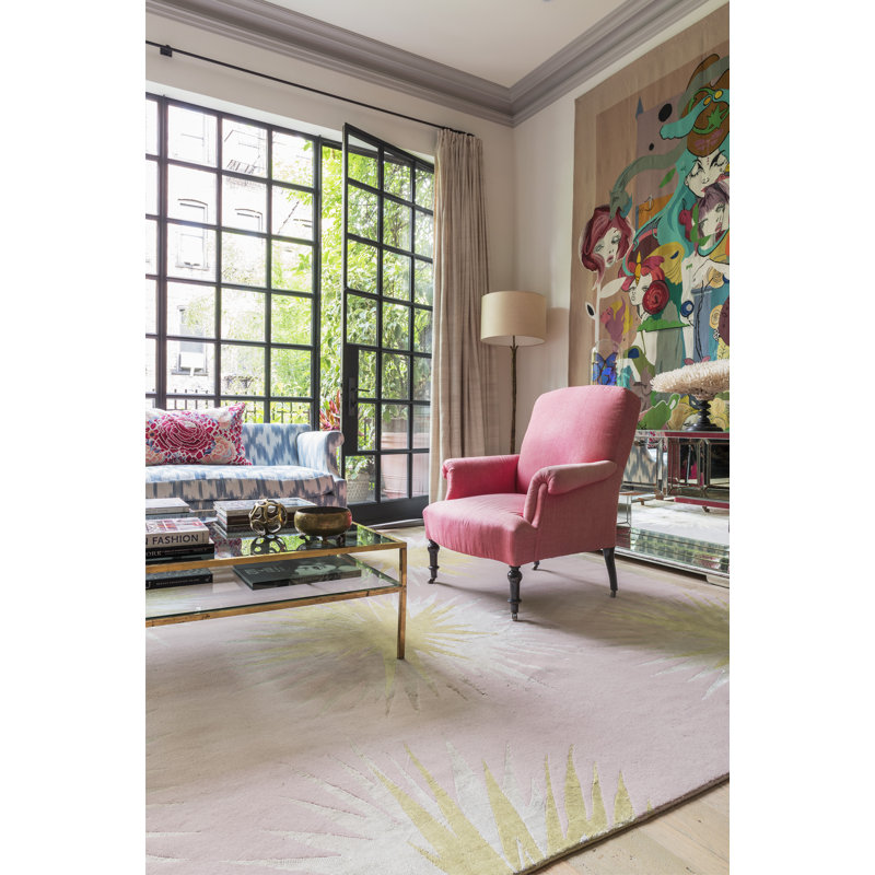 Vivienne Westwood Thistle Gold Area Rug, Rectangle 8' x 10'