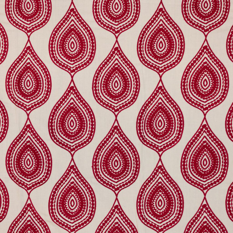Tissu motif cachemire Jambi Suite, Firesthorn