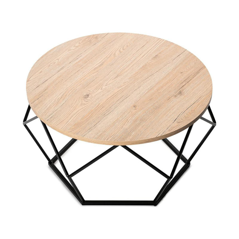 Alekos Abstract Coffee Table, Beige