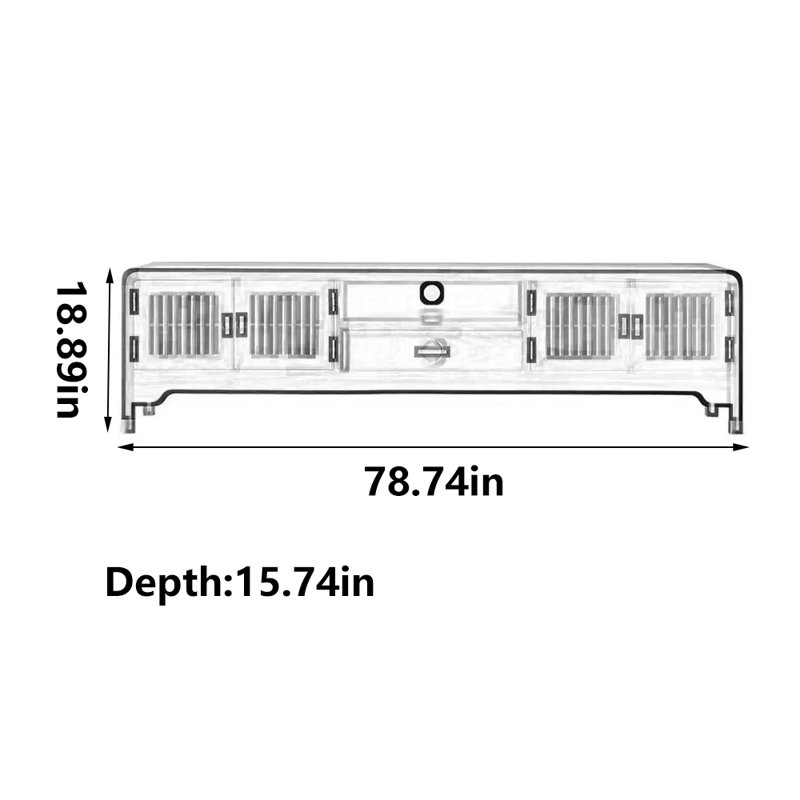 Modern high quality TV cabinet