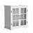 Bathroom Vanity With Sink, Bathroom Vanity Cabinet With Tempered Blurred Glass Doors-1157007918