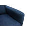 Fauteuil inclinable bleu avec accoudoirs relaxants, 30,55 po de profondeur, 34,5 po de largeur, 40,51 po de hauteur, 75,7 lb de zone de confort,