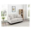 Causeuse moderne 61 "avec clous et accoudoirs UpholsteinSofas