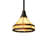 1 - Light Beige/Brown Single Pendant