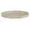 Assiette décorative en marbre avec bordure surélevée - 12 po x 12 po x 1 po - Crème