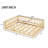 Full Size Montessori Floor Bed With Fence, Door And Removable Slats, Pine Wood Kids Floor Bed For Girls & Boys, No Box Spring Needed, Ideal For Toddlers & Kids, Natural
