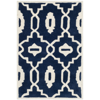Carolene Hand Tufted Wool Geometric Rug