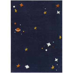 Roder Rectangle Geometric Polypropylene Plastic Rug