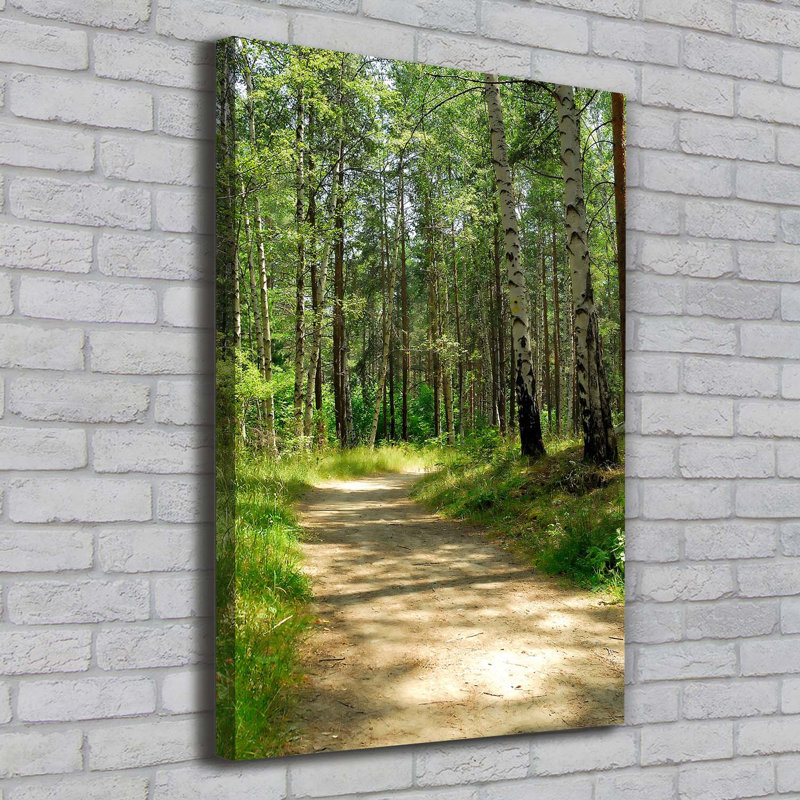 Birch Forest - Wrapped Canvas Print