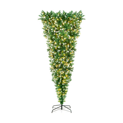 7.5' Lighted Pine Christmas Tree