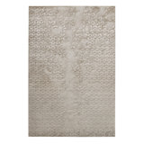Helen Amy Murray Star Silk Oyster Area Rug