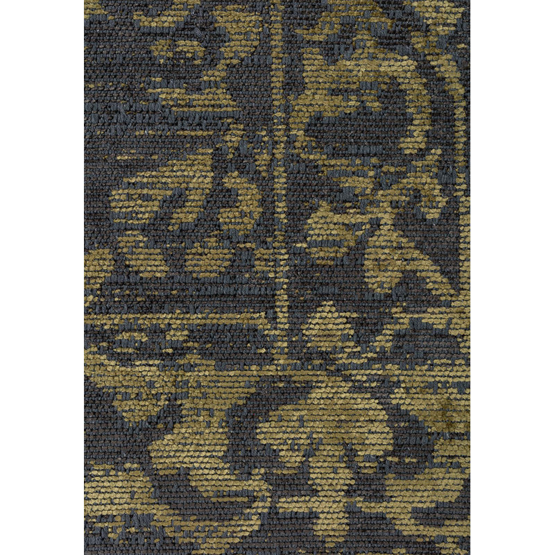 Rische Vintage Look Hand Loom Indoor / Outdoor Area Rug, Rectangle 7'10" x 11'2"