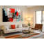«Triptych», art mural sur toile - Triptyque abstrait moderne-1490268836