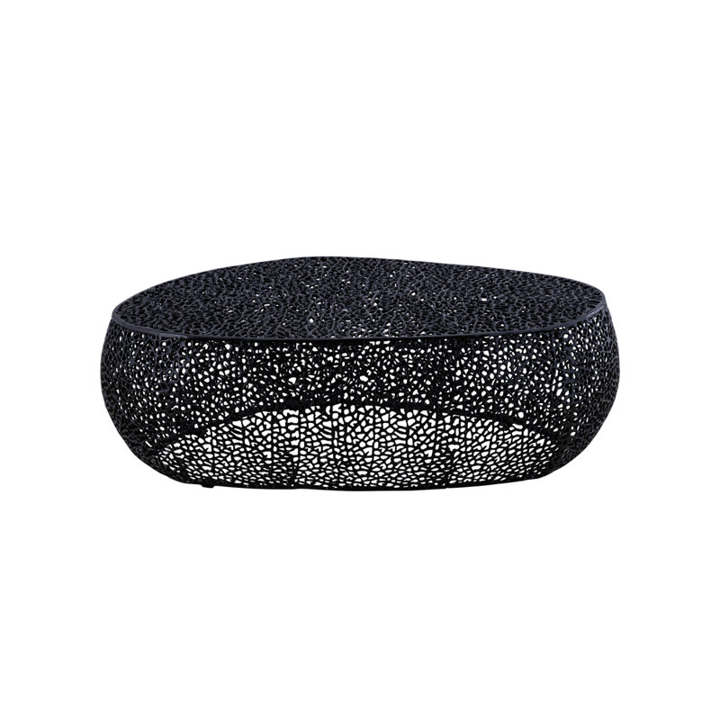 Oval Coffee Table, Black
