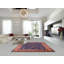 Tapis oriental bleu 9x12