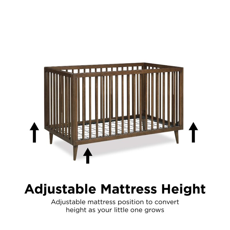 Novogratz Harper 3 -in-1 Convertible Crib & Reviews | Wayfair